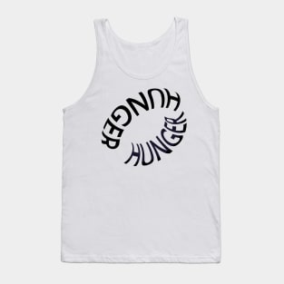 Hunger - Donut Typography Tank Top